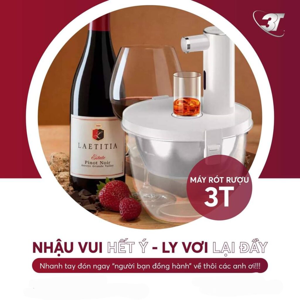 Máy rót rượu tự động